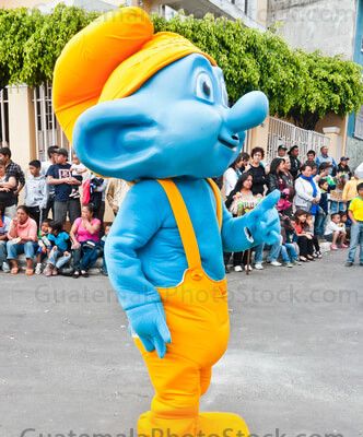 Disfraz de Pitufo en Baile de disfraces o Convite