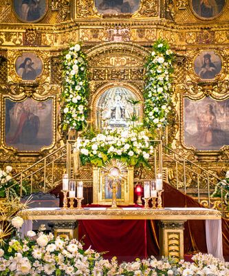 Altar del Santuario de Nuestra Señora del Carmen