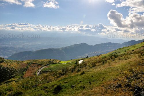 Paisajes del mirador de la cumbre