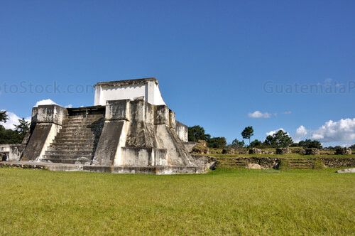 Estructura 4 Templo-Palacio de Zaculeu