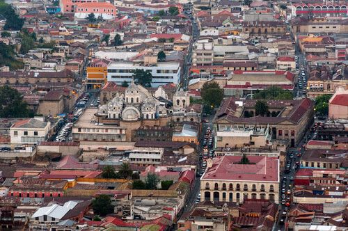 Centro historico de Quetzaltenango