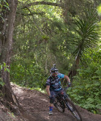 Carrera de bicicleta de montaña